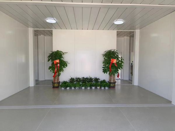 Doppelflügel-Erweiterung, integrierte Haus-Campingplatz-Charakteristika-Unterkunftslösungen