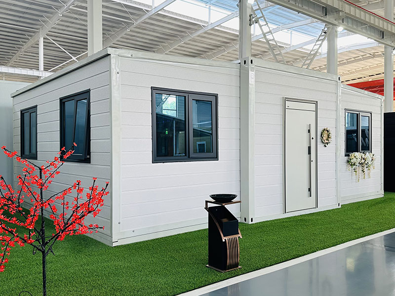 Introduzione del prodotto di una scatola di espansione doppia aliare di 20 piedi aumentata e allargata
