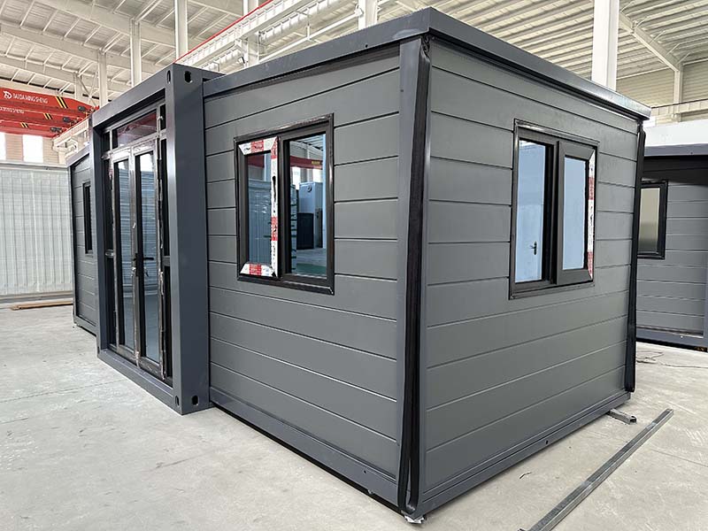 Introduction du produit du toit en pente de 10 pieds de la boîte d’expansion à double aile
