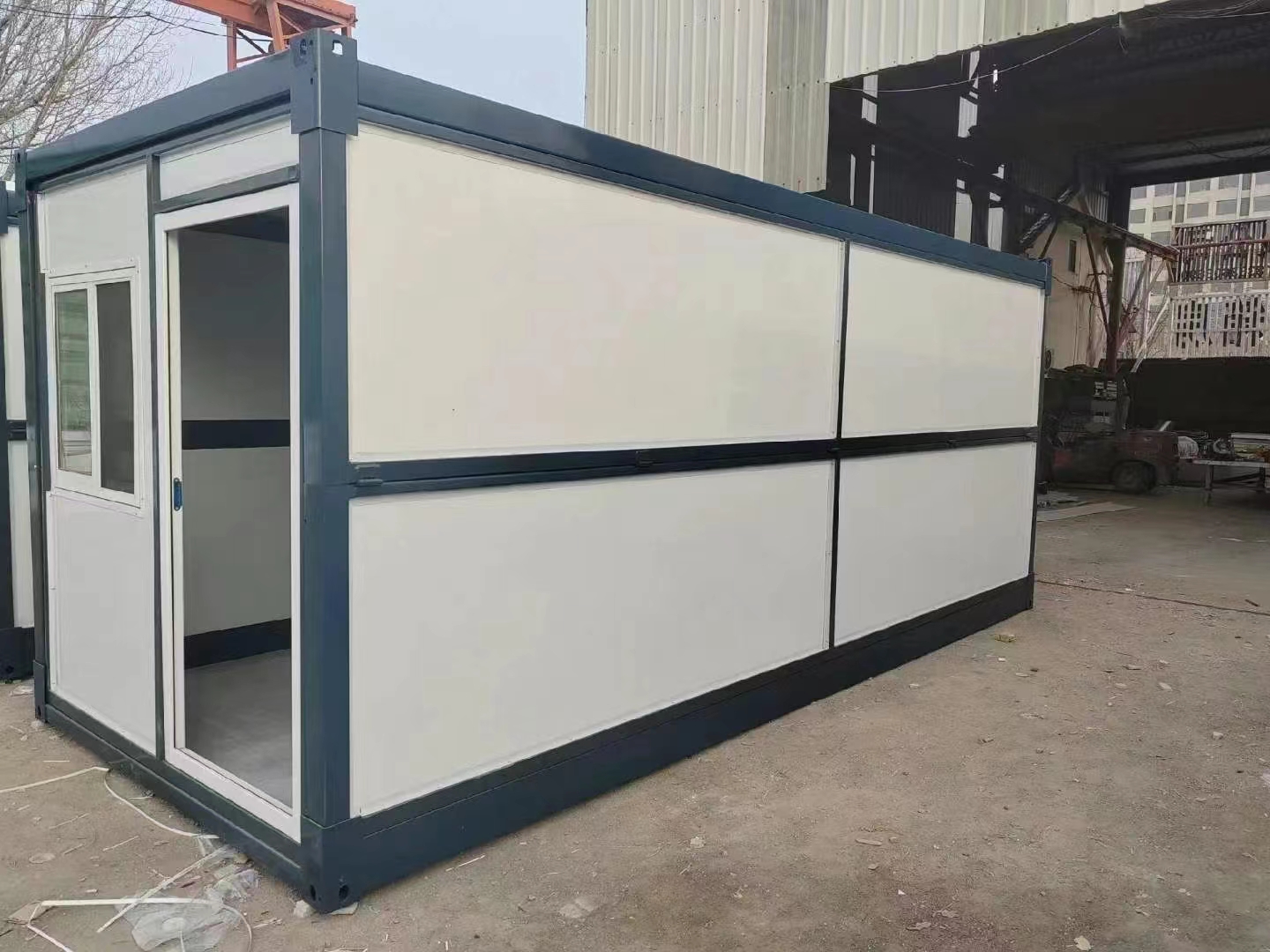 Introdução do produto da casa dobrável móvel
