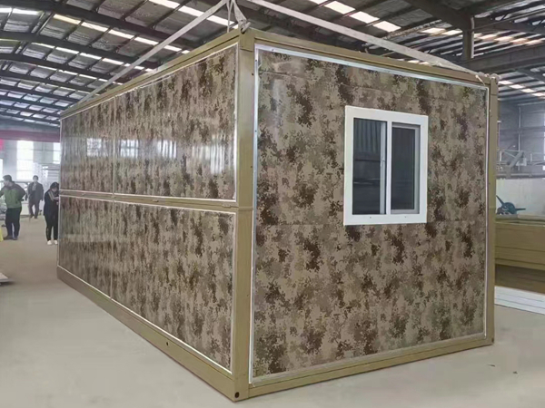 위장용 접이식 주택 제품 소개
