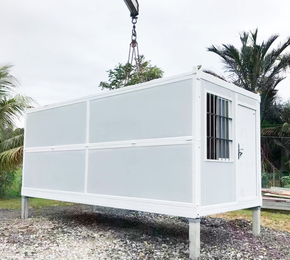 Produkteinführung des mobilen Falthauses
